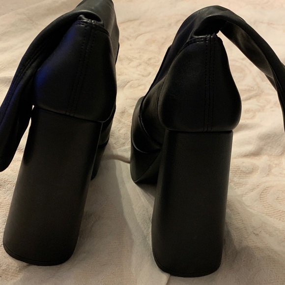 Windsor Smith AngelZ Elegant Black Platform Boots size 7 - Picture 7 of 15